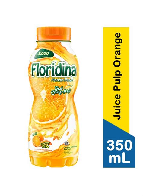 Floridina Juice Pulp Orange 350ml Klik Indomaret