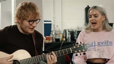 Ed Sheeran And Anne Marie Just Performed 2002 Together Hit Network