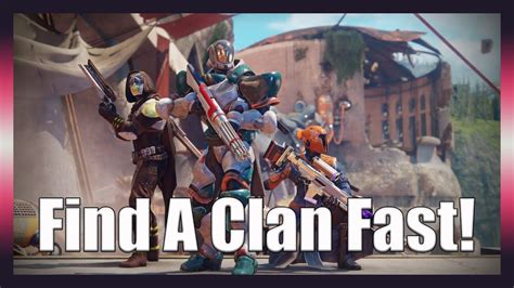 How To Find And Join Clans Easy In Destiny 2 Beyond Light How To Find