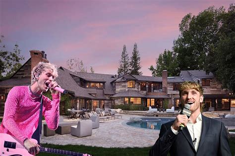 Machine Gun Kelly Buys Logan Pauls 75 Million La Mansion