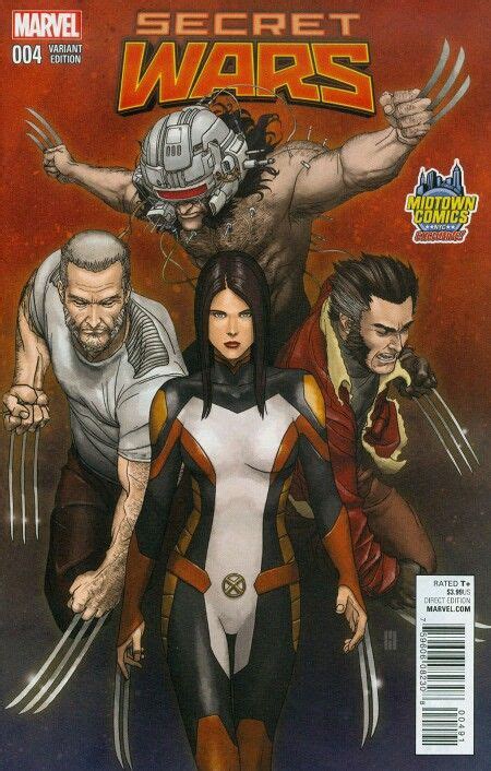 Secret Wars 4 Mike Choi Variant Cover Comics Wolverine Comic