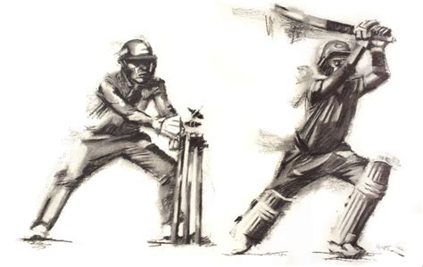 Pin On Cricket Art