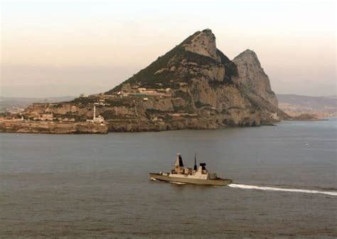 Royal Navy Orders Spanish Warship To Leave Uk Waters Off Gibraltar