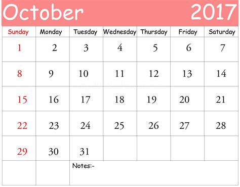 20 October 2017 Calendar Free Download Printable Calendar Templates ️