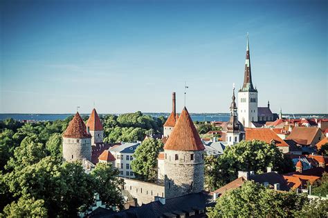 Tallinn Old Town Skyline Photograph By Alexander Voss Pixels