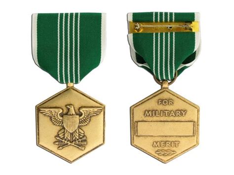 Army Commendation Large Medal Ira Green