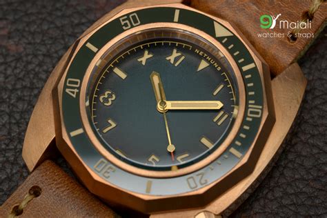 Nethuns Lb113 Lava Bronze Watch 45mm