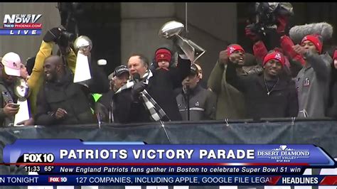 Epic New England Patriots Super Bowl 51 Victory Celebration Speeches