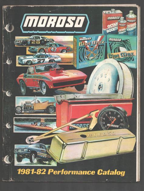 Morosco Performance Catalog 1981 70 Pages Illustrated Drag Race Pix Bob