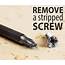 5 Ways To Remove A Stripped Screw  7 Steps With Pictures Instructables