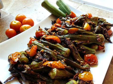 I have a recipe for these but they are called 'witches fingers'. Cooked Okra - Goan Ladyfingers Recipe - Goan Recipes