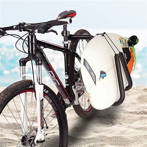 Adjustable Surfboard Skimboard Bicycle Bike Rack Carrier Outdoor