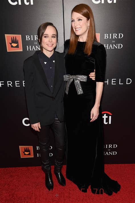 Ellen Page And Julianne Moore At The Freeheld New York Premiere Tom