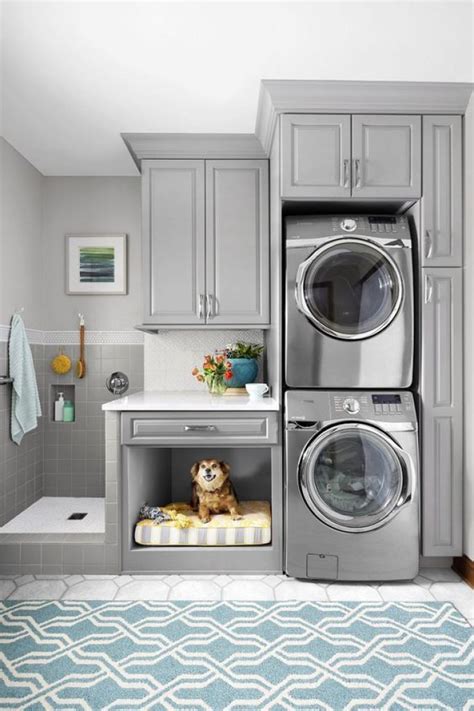 It can be the laundry room or entertainment room. #22 Amazing Basement Laundry Room Ideas That'll Make You Love