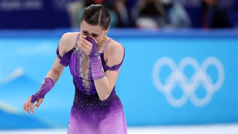 Tearful Kamila Valieva Summons Up Remarkable Skate To Lead Short Program After Doping Scandal At