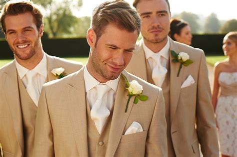 Beige Wedding Suit Hire I Agree Diary Frame Store
