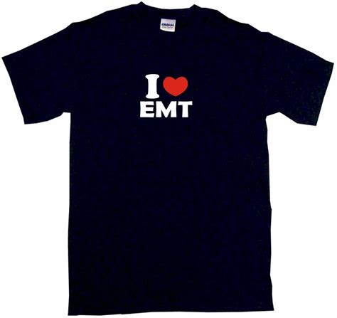 I Love Emt Funny Paramedic T Shirt Summer Cotton O Neck Short Sleeve Mens T Shirt New S 3xlt