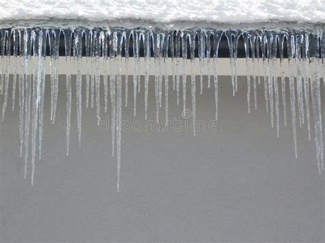 Fantastic Winter Landscape Icicles Stock Photo Image Of Icicles