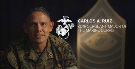 20th Sergeant Major Of The Marine Corps Combat Development