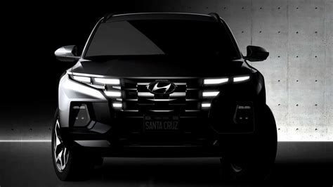 A concept pickup truck was made by the south korean manufacturer hyundai. Hyundai Santa Cruz não é uma picape, diz marca em novo teaser
