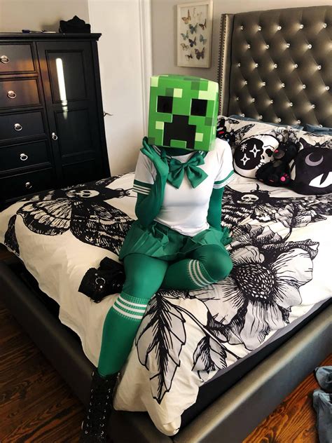 Self Ssssssssss Minecraft Costumes Funny Cosplay Cosplay Woman