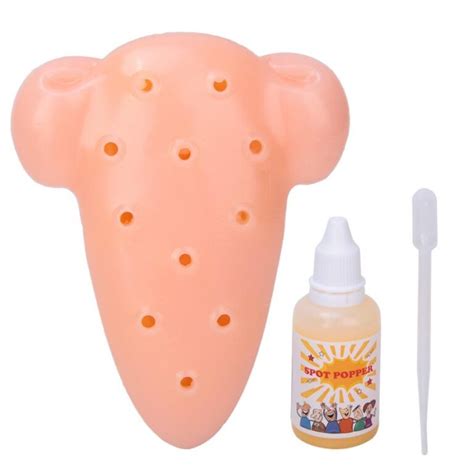 Squeeze Pimple Toy Peach Pimple Popping Stress Reliever Popper Remover