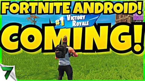 However, only certain android devices will. Fortnite Android NEW RELEASE DATE ANNOUNCE! OFFICIAL ...
