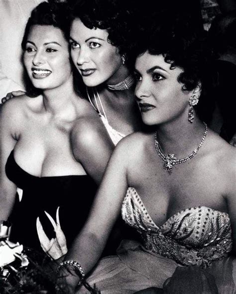 Hot Trio Sophia Loren Yvonne De Carlo Gina Lollobrigida Photo My Xxx Hot Girl