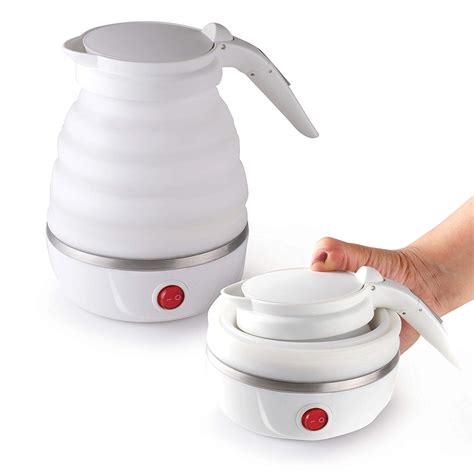 Buy Fb Travel Foldable Electric Kettle Portable Silicone Collapsible