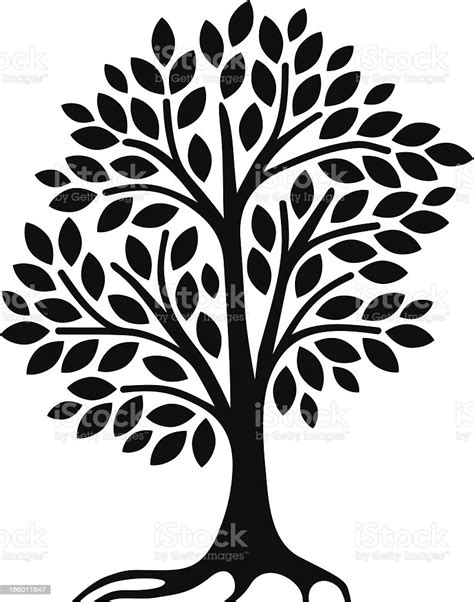 Simple Tree Stock Vector Art And More Images Of Agriculture