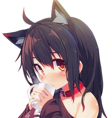 Anime Wolf Neko Girl Bnha Bokunoheroacademia Katsuki En 2020 Chica