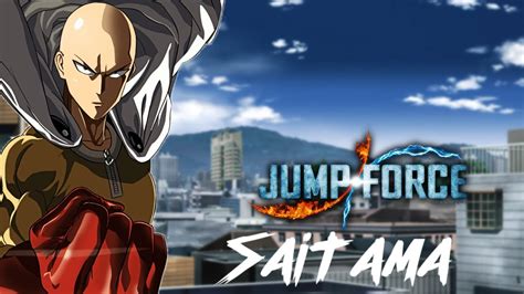 Jump Force Cac How To Make One Punch Man Saitama Creation Outfit