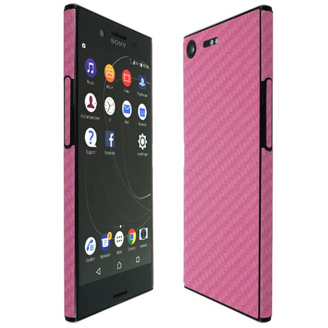 Why is sony xperia xz premium better than the average? Sony Xperia XZ Premium TechSkin Pink Carbon Fiber Skin
