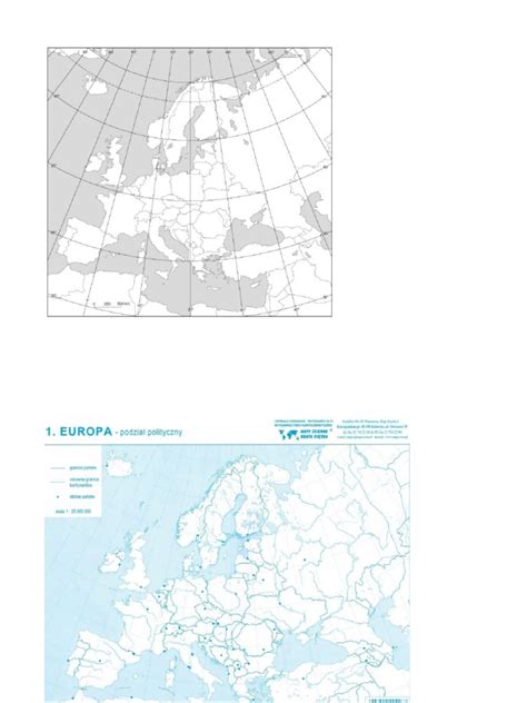 Mapa Konturowa Europy Podzial Polityczny Pdf