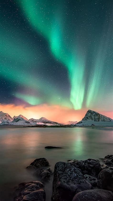 Wallpaper Aurora Android 2020 Android Wallpapers