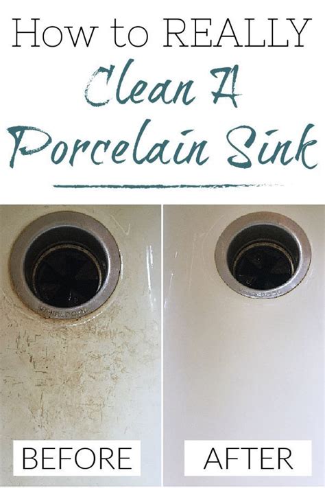 The Easiest Way To Clean A Porcelain Sink Using Only Two Ingredients