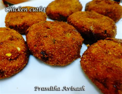 Pop chicken thighs and potatoes in one pot and roast with olives, lemon, garlic and bay leaves for a lazy weekend lunch or dinner. Pramitha Love Cooking!!!!!: Kerala style chicken cutlet