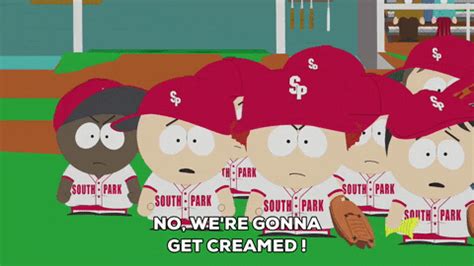 Scott's dad works for the local cable company and refuses to move beyond basic cable. Stan Marsh Baseball GIF by South Park - Find & Share on GIPHY