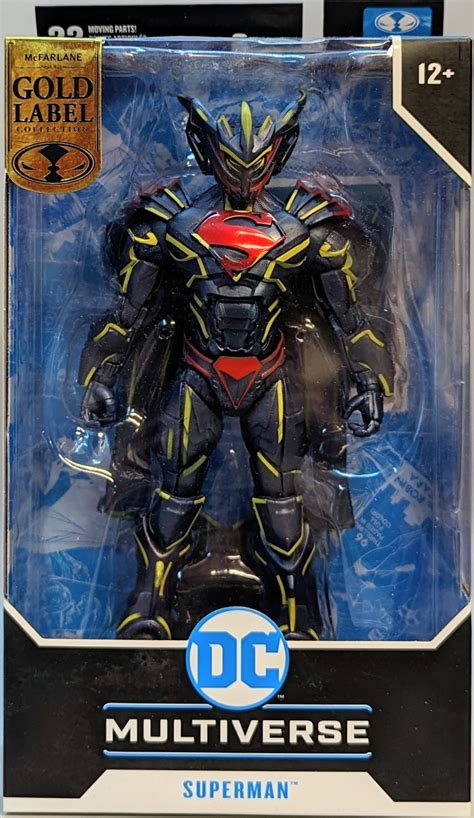 Mcfarlane Toys Dc Multiverse Figure Gold Label Collection Superman