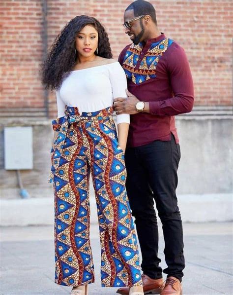 African Couples Matching Outfit African Couples Etsy Couples African Outfits African