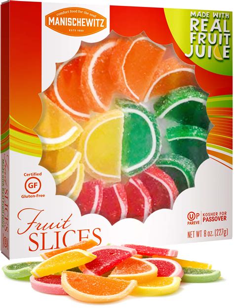 Buy Manischewitz Candied Fruit Slices In A T Box 8oz Made With