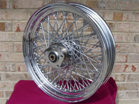 Chrome 16 X 3 80 Spoke Rear Wheel Rim 84 99 Harley Softail Dyna
