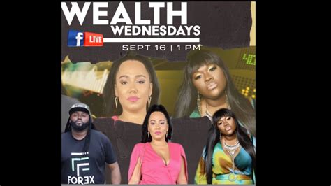 Wealth Wednesdays With B Davis And Chef J Wanda Webb Youtube