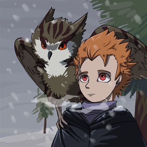 Small Juugo And A Big Owl~ Rnaruto