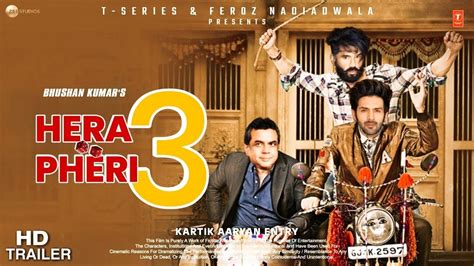 Hera Pheri 3 Movie Trailer Star Entry Kartik Aaryan Suniel Shetty