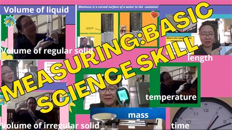 Demonstrating Measuring As Basic Science Skill Youtube