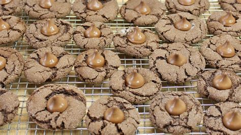 Chocolate Caramel Kiss Cookies With Michaels Home Cooking Peanut