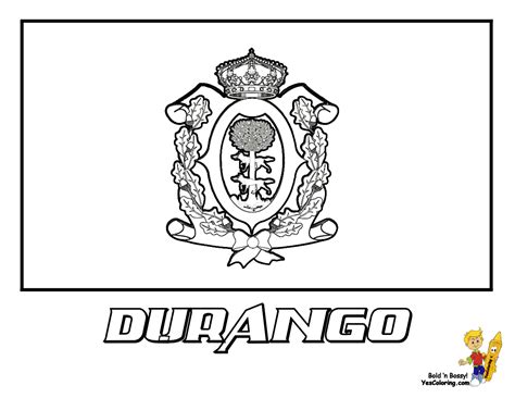 Color options are blue, white and red. Marvelous Flag Print Out for Mexico States ...