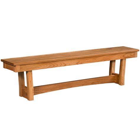 Ceresco Amish Bench Amish Dining Room Furniture Cabinfield