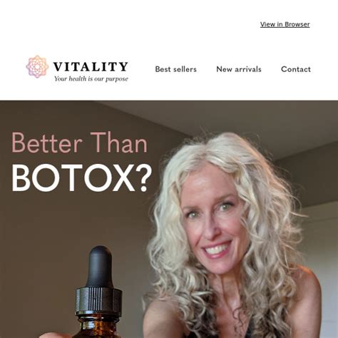 Better Than Botox Vitality Extracts